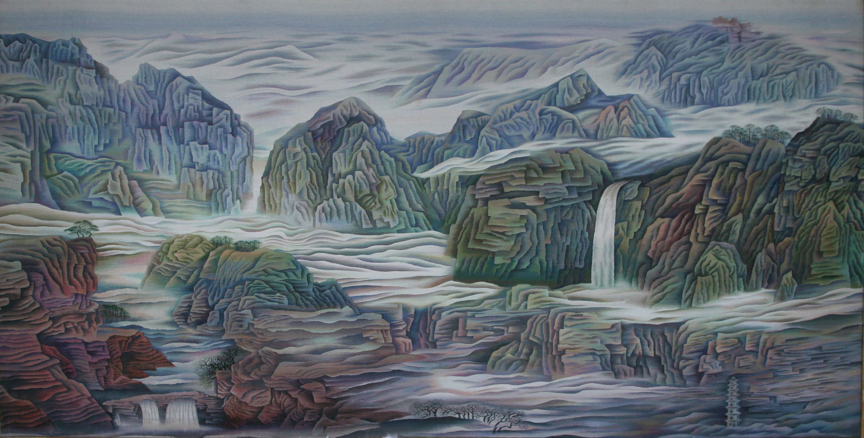 Yuntaishengjing — Fiber art
