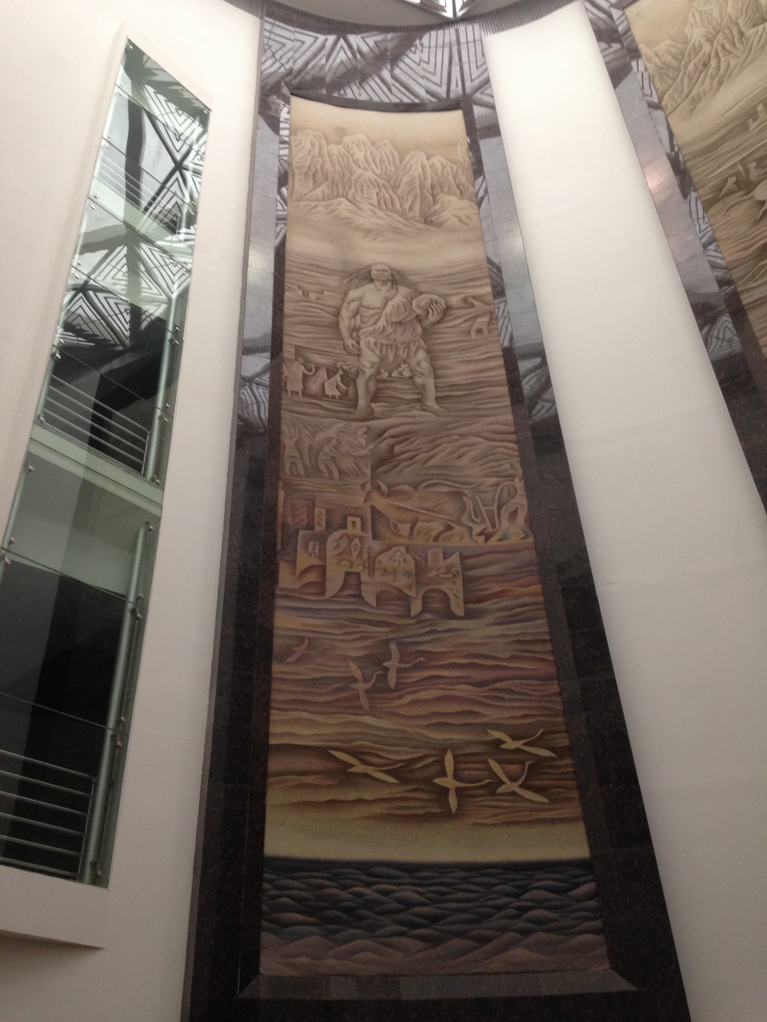 echoes in the sky part3 — Fiber art